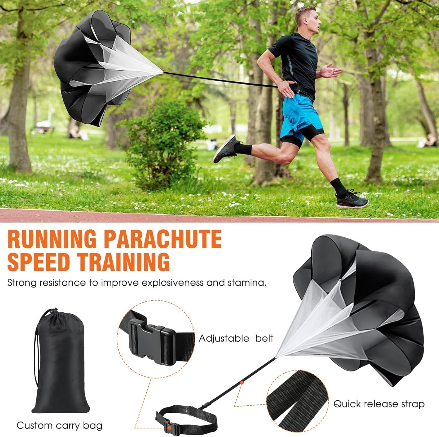 20ft Agility Ladder Set with Adjustable Hurdles & Jump Rope for All Levels