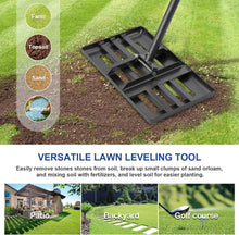 Load image into Gallery viewer, Heavy-Duty Lawn Leveling Tool with 72" Extra Long Handle for Easy Ground Care