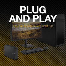 Load image into Gallery viewer, Seagate Expansion 4TB External Hard Drive USB 3.0 - Fast &amp; Reliable Storage