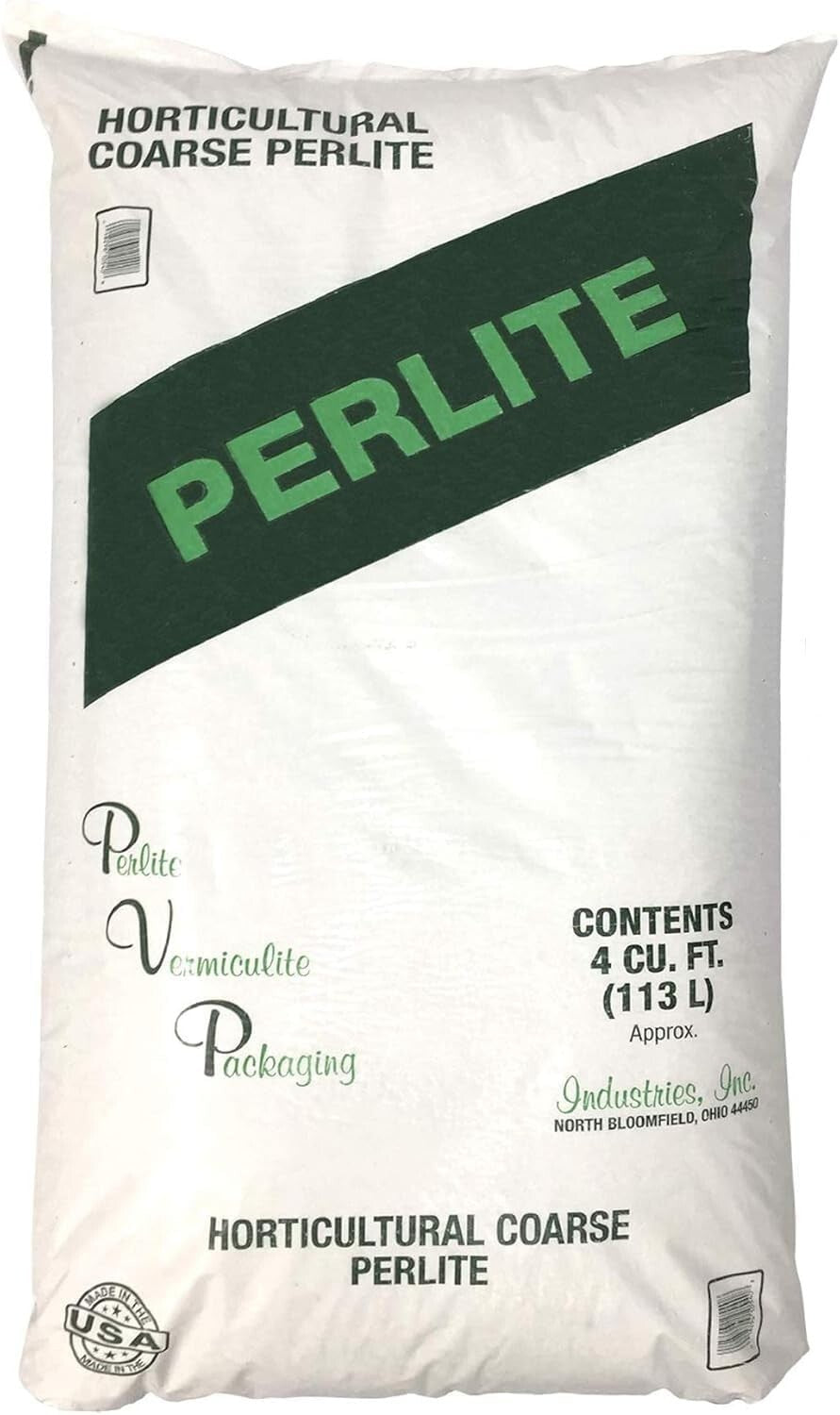 120 Quart Non-Decay Organic Perlite for Healthy Plant Growth and Root Anchoring