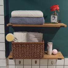 Load image into Gallery viewer, Versatile Waterproof Woven Baskets - 2-Pack for Bathroom and Kitchen Storage
