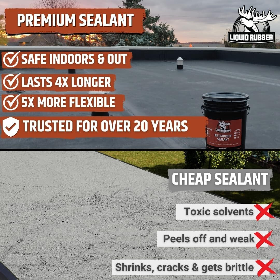 Advanced Waterproof Sealant - DIY Leak Repair for Roofs, Gutters, and More