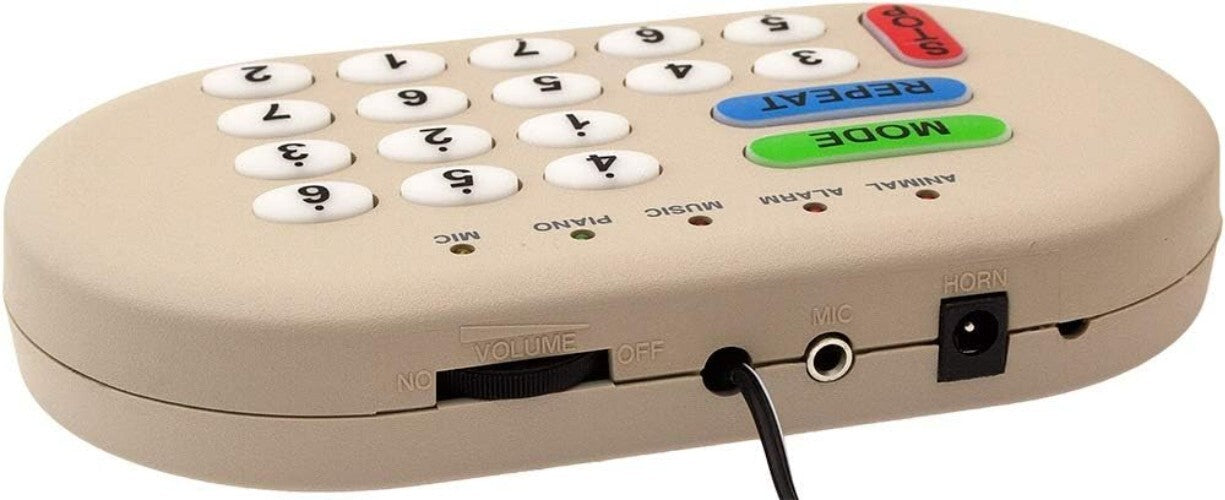 Exciting Musical Car Horn with Microphone & 46 Sounds - 12V Easy Install