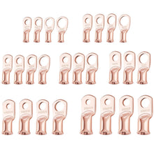 Load image into Gallery viewer, Reliable 100 Pack of 2 AWG Ring Terminals with Corrosion-Resistant Heat Shrink