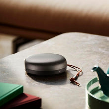 Load image into Gallery viewer, Sleek Anthracite Waterproof Portable Bluetooth Speaker with Microphone &amp; Alexa