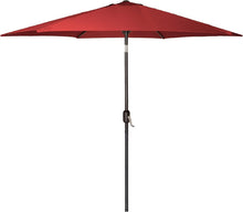 Load image into Gallery viewer, Lightweight 6 Ft Wine Red Market Umbrella with Tilt Control &amp; Steel Frame