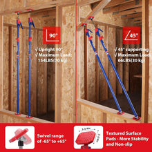 Load image into Gallery viewer, Heavy Duty 3rd Hand Support System with Rotating Head - Adjustable 54-114"