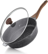 Load image into Gallery viewer, Versatile 5-Quart Saute Pan with PFOA-Free Nonstick Coating for Healthy Cooking