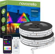Load image into Gallery viewer, Smart WiFi RGB LED Strip Lights - 105FT Multicolor for Cheerful Outdoor Spaces