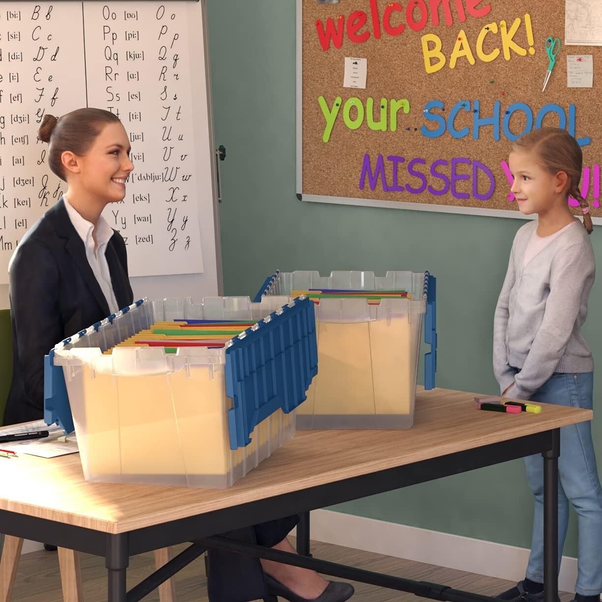 Versatile 12 Gallon Stackable Storage Box with Clear Design for Easy Viewing