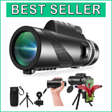 Load image into Gallery viewer, Lightweight 80x Monocular Telescope for Bird Watching and Stargazing Adventures