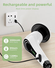 Load image into Gallery viewer, Waterproof Electric Spin Scrubber - Lightweight &amp; Cordless with 2 Speed Settings