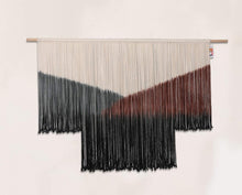 Load image into Gallery viewer, Stylish Tie-Dye Macrame Wall Hanging - Large 59''W x 35''L for Dreamy Interiors