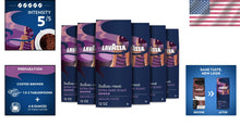 Load image into Gallery viewer, Rich Dark Roast Ground Coffee - Italian Blend with 6x12oz Bags - 100% Arabica