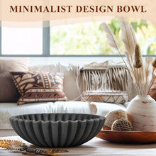 Load image into Gallery viewer, Sleek Decorative Resin Bowl - Multi-Purpose for Kitchen &amp; Entry Table