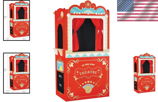 Delightful Children's Puppet Theatre with Beautiful Art - Perfect Gift Idea