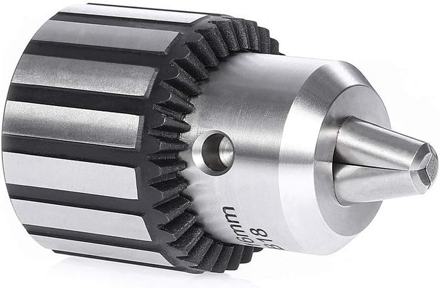 5/8" Keyed Drill Chuck with Morse Taper Arbor B18 – Smooth Drilling Power