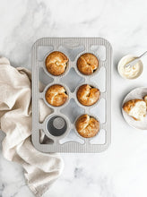 Load image into Gallery viewer, Eco-Friendly Non-Stick 6-Well Popover Pan Crafted in the USA for Quality Baking