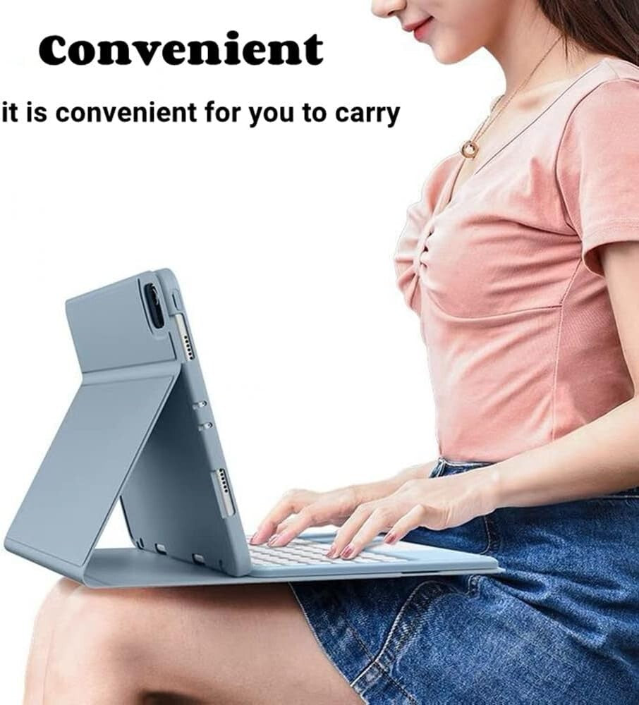 Elegant Detachable Keyboard Case for Galaxy Tab A8 2022 - Touchpad & Protection