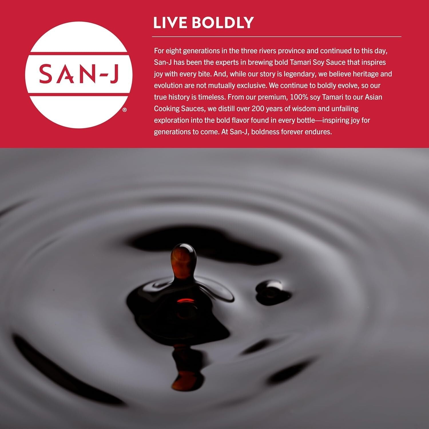 Authentic Organic Tamari Soy Sauce - 64oz Gluten-Free, Rich Flavor Profile