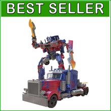 Load image into Gallery viewer, Transformers Studio Series 05 Voyager Class Optimus Prime with Backdrop Display