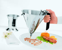 Load image into Gallery viewer, Precision Stainless Steel Funnel with Silicone Handle &amp; Adjustable Flow Control
