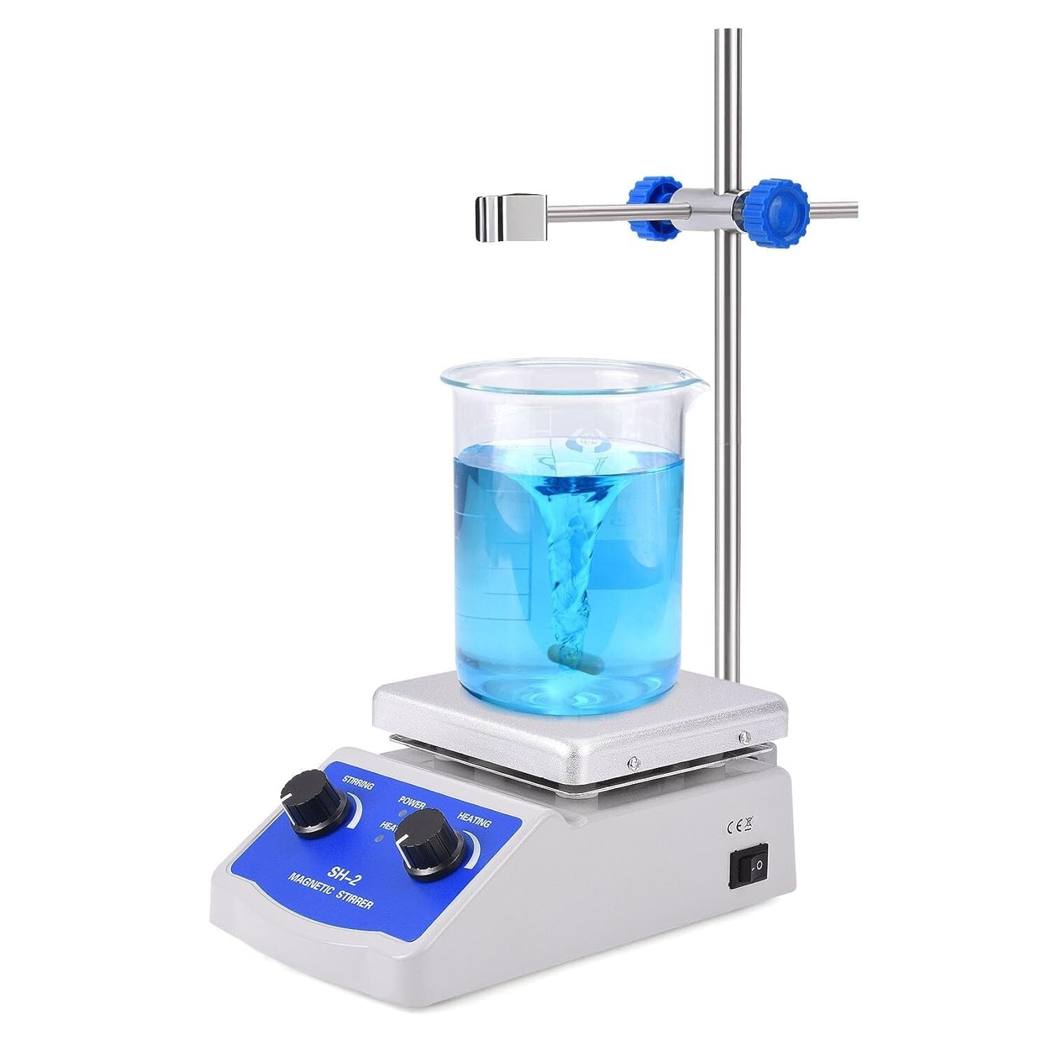 Versatile Magnetic Stirrer Hot Plate - Perfect for Labs, Research & Education