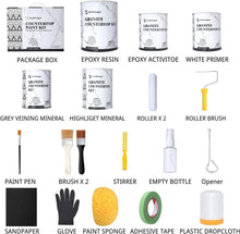 Load image into Gallery viewer, All-in-One Non-Toxic Epoxy Countertop Paint Kit: Gloss Finish for Stone Surfaces