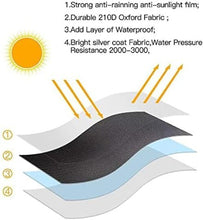 Load image into Gallery viewer, Wind and Sun Resistant Patio Heater Covers, 89'' High with Easy Zipper Access