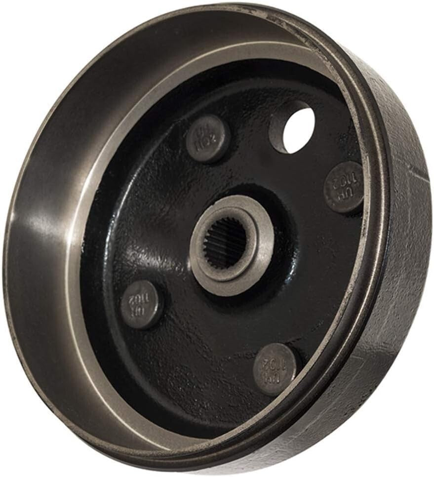 Robust Brake Drum/Hub Assembly - Ideal for Electric and 2-Cycle Gas Vehicles