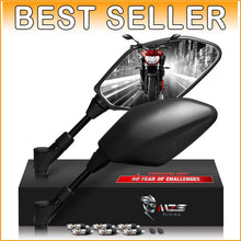Load image into Gallery viewer, Universal 8MM/10MM Motorcycle Mirrors for Enhanced Visibility - Adjustable 360°