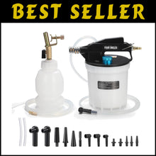 Load image into Gallery viewer, Efficient 2L Vacuum Brake Bleeder Kit with Built-in Silencer and Adapters