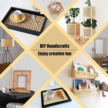 Load image into Gallery viewer, Elegant Natural Color Plastic Rattan Webbing - Ideal for DIY Caning Projects