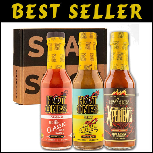 Flavorful 3-Pack of Season 25 Hot Sauces - Perfect Gifts for Spice Lovers