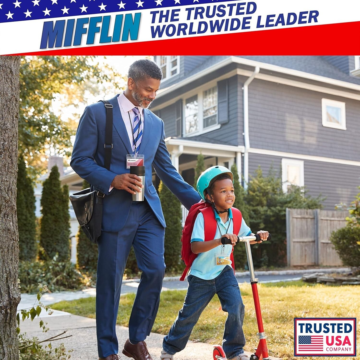 Bulk 250 Clear 4x3 Inch ID Badge Holders - Fast Loading & Durable Protection