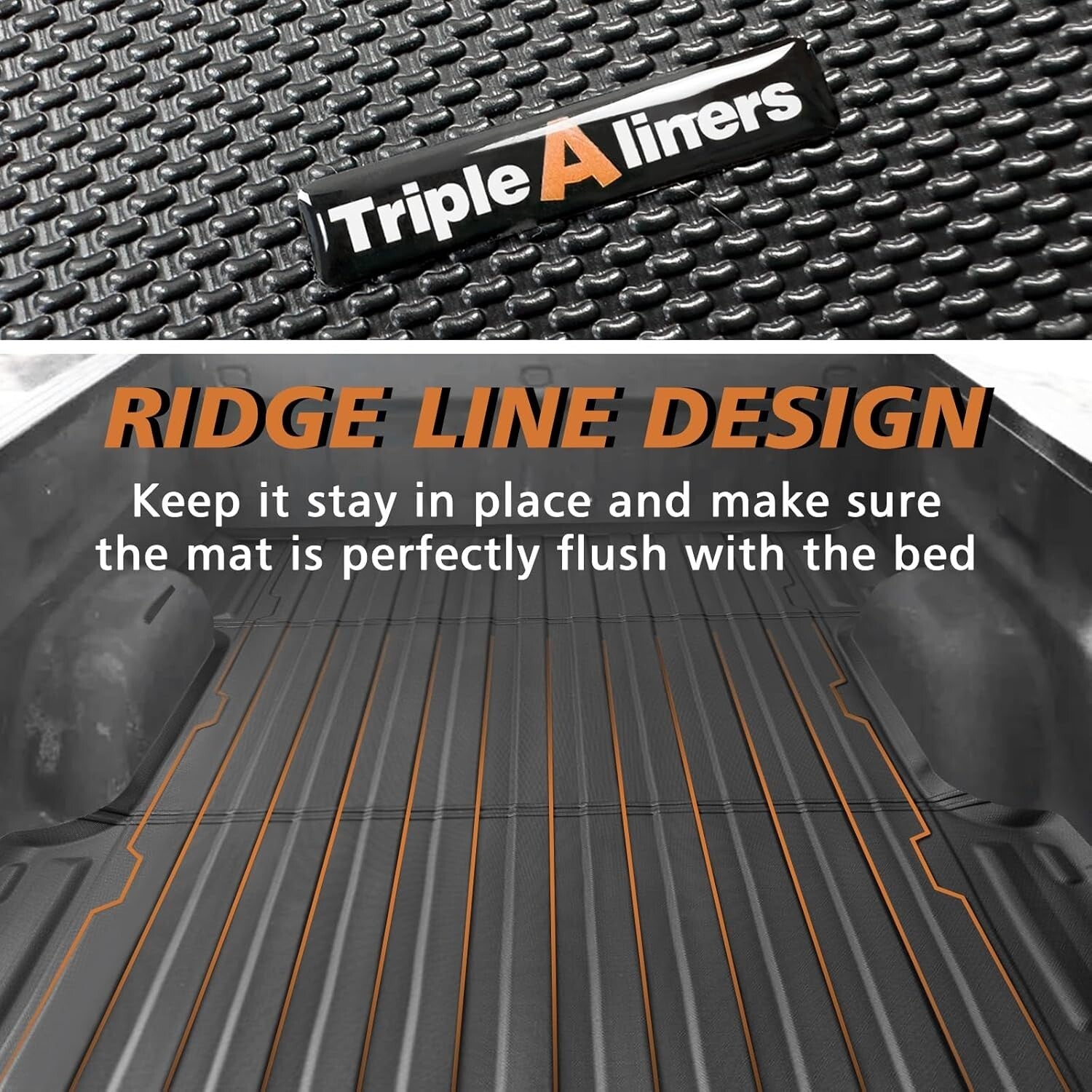 Precision-Fit TPE Pickup Mat with Anti-Slip Design for Silverado/Sierra 6.6FT