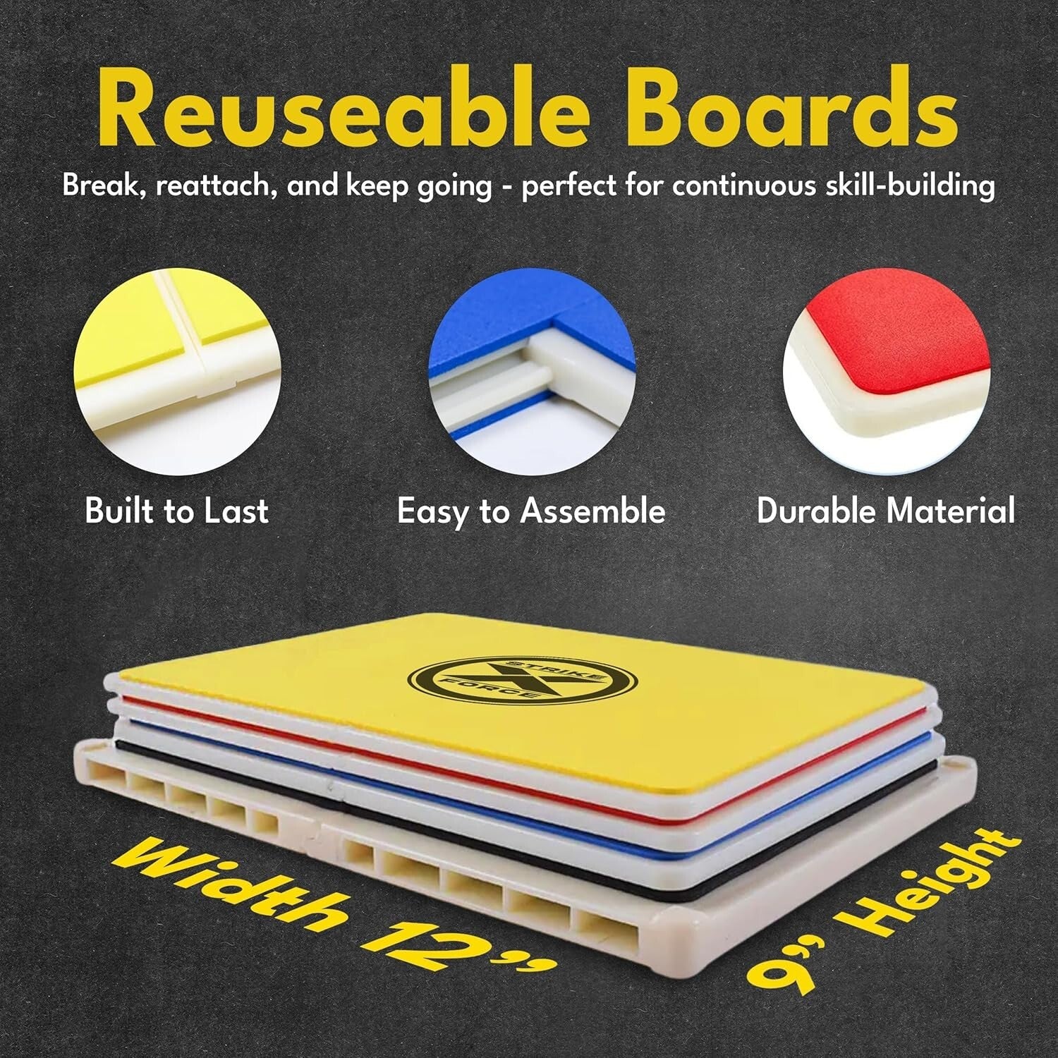 Durable Rebreakable Karate Board - Eco-Friendly Training for Young and Old