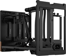 Load image into Gallery viewer, Stylish Small Form Factor Gaming Case - Terra Graphite with Walnut Front Panel