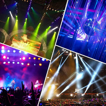 Load image into Gallery viewer, Vibrant 10 Pack 36W RGB LED Par Can Lights for DJ Party &amp; Event Decoration