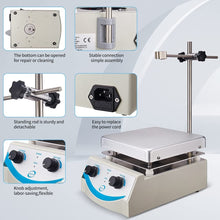 Load image into Gallery viewer, Premium Hot Plate Magnetic Stirrer 5000ml with Adjustable Speed and Temp Control
