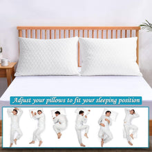 Load image into Gallery viewer, Cooling Adjustable King Size Memory Foam Pillows - Soft Support for All Sleepers