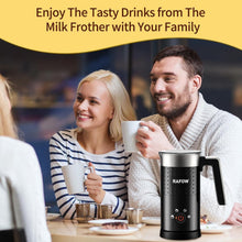 Load image into Gallery viewer, Whisper-Quiet 4-in-1 Milk Frother - 350ml Stainless Steel for Home Café Ideas