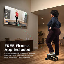 Load image into Gallery viewer, Space-Saving Mini Stepper with Digital Monitor and Free Workouts via SunnyFit