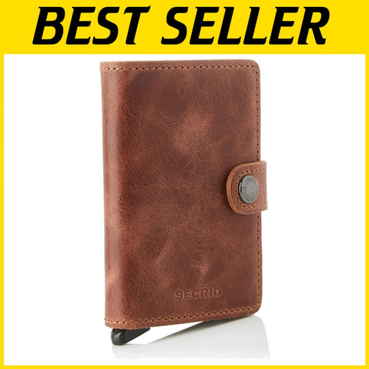 Compact Vintage Women’s Wallet - Stylish Black Design with Bill Compartment