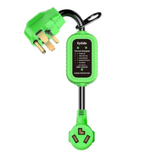 Load image into Gallery viewer, Heavy-Duty 4 to 3 Prong Dryer Adapter - Durable PVC and Copper Construction