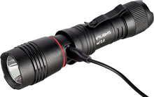Load image into Gallery viewer, Rechargeable Black Tactical Flashlight - 2000 Lumens, USB-C and Holster Included