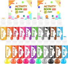 Load image into Gallery viewer, Kid-Friendly Washable Dot Markers Set with Dual Activity Books for Endless Fun