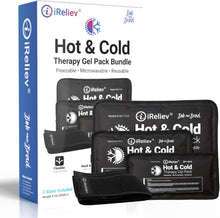 Load image into Gallery viewer, Flexible Reusable Hot &amp; Cold Therapy Gel Pack Set – Pain Relief for Adults