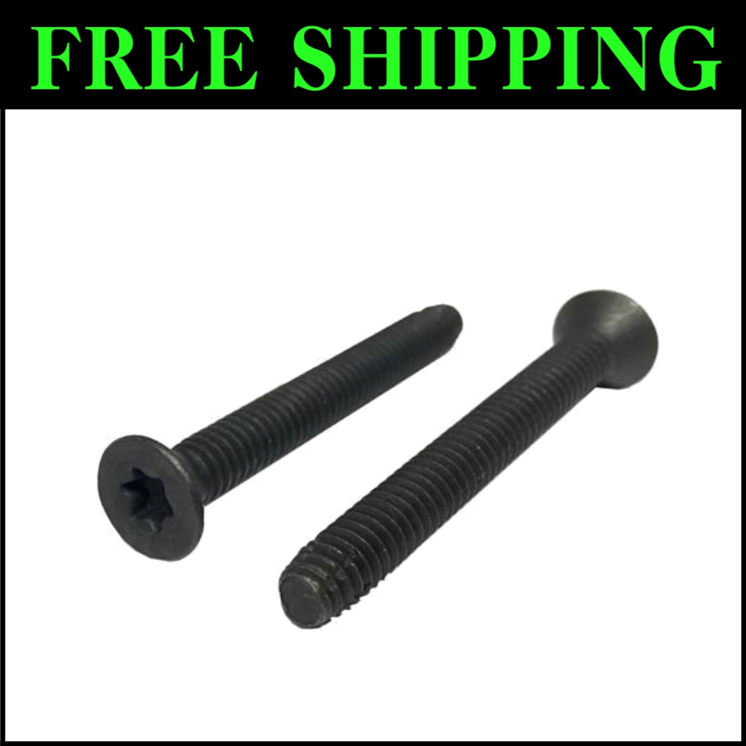 Durable 5/16-18 Flat Head Torx Deck Screws with Full Threads - 200 pcs
