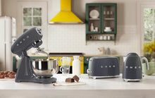 Load image into Gallery viewer, Elegant Gray 50's Style Toaster - 2 Slices with 6 Browning Levels &amp; Functions